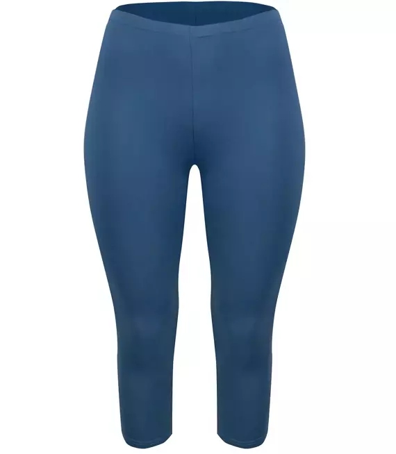 

Klasyczne legginsy bezszwowe 3/4 plus size 8XL