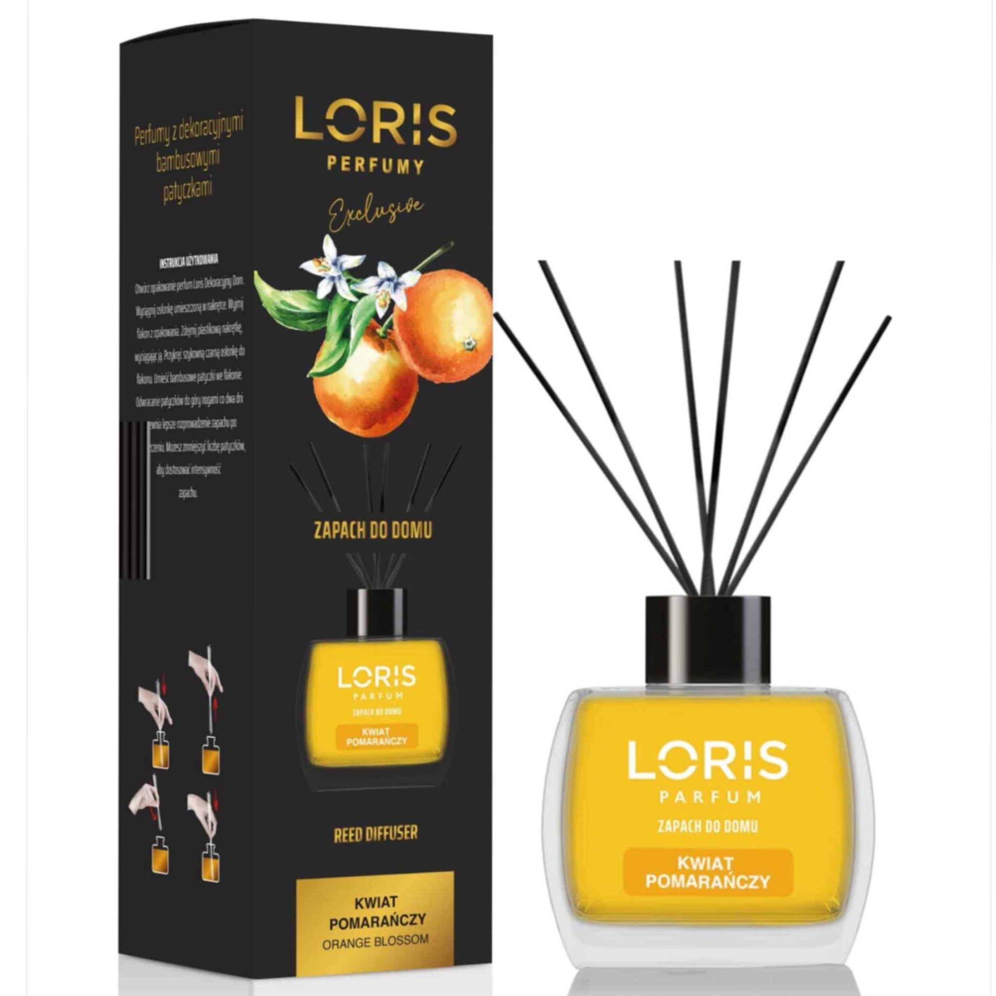 KWIAT POMARANCZY Odświeżacz Powietrza Loris 120ml