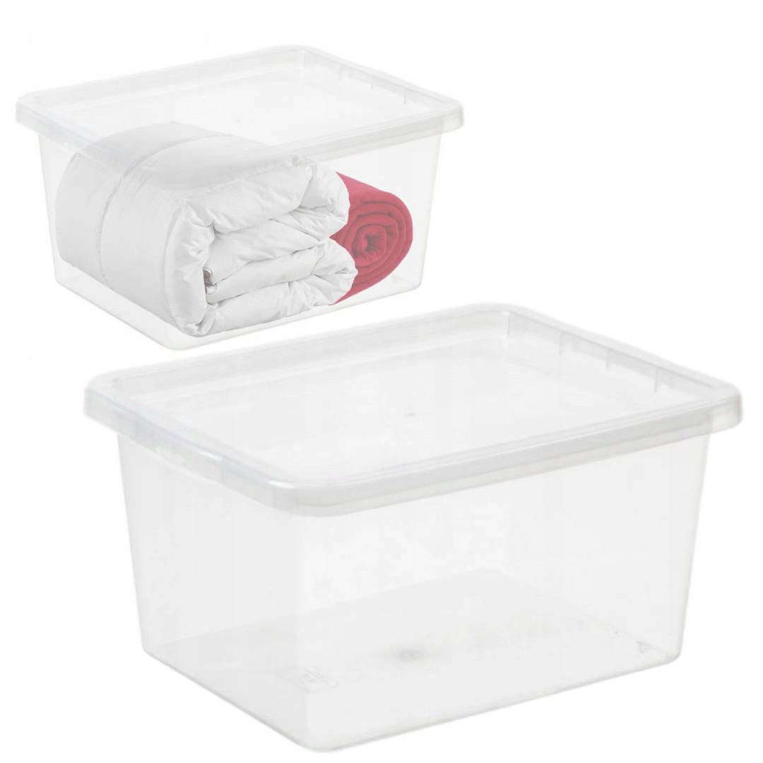 

Pojemnik Z Pokrywą Basic Box 20L Do Przechowywania