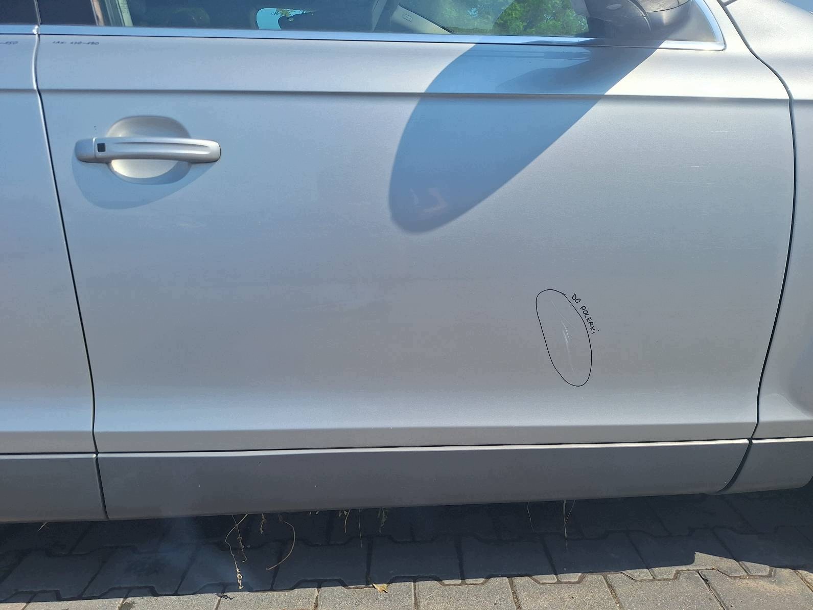 door complete right front AUDI Q7 4L and LY7W