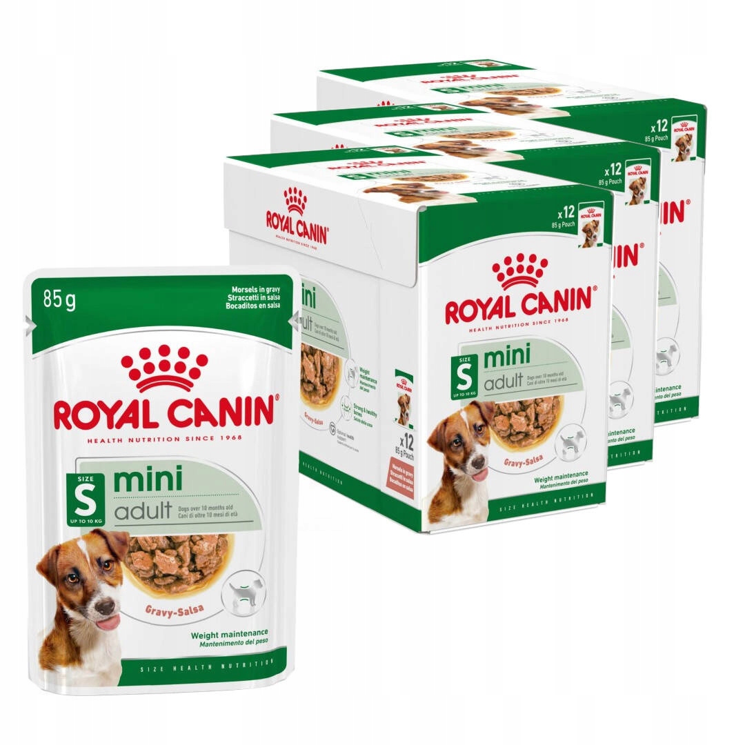 Levně Royal Canin Shn Mini Adult 36x85g Krmivo Vlhké v omáčce pro psy malých plemen