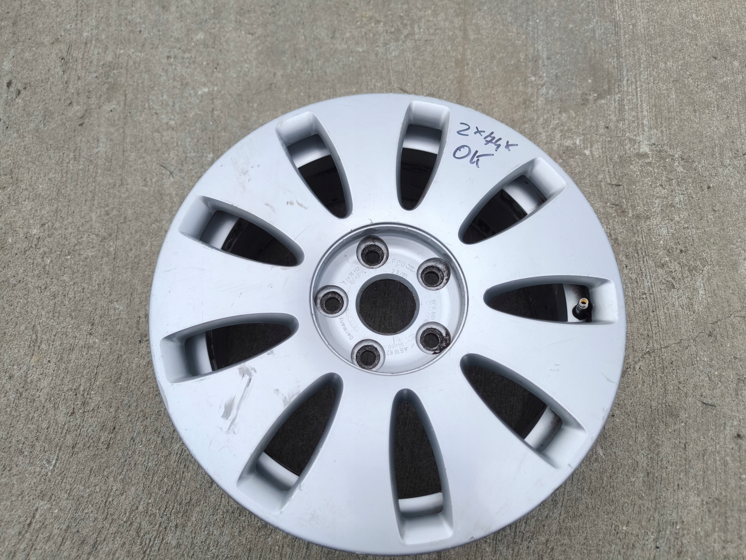 disc discs VW AUDI A3 A4 A6 ITP 7.0J R16 ET42 8E0601025AE Z*74* OK