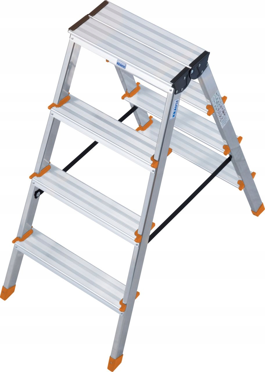 

Drabina aluminiowa Krause 2x4 ze stopniami Dopplo