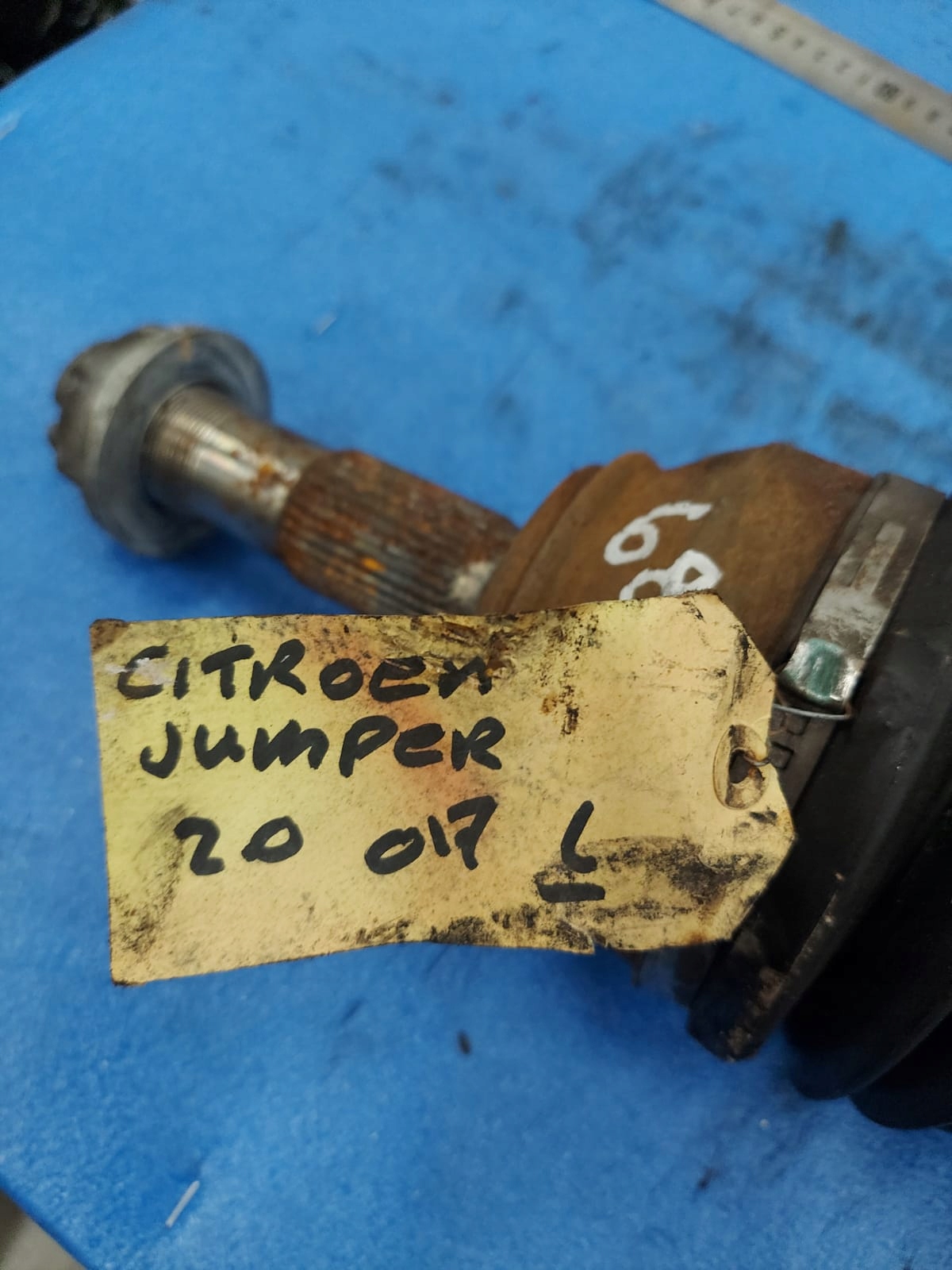 CITROEN JUMPER 2017 R left 2.0 D semi-axis