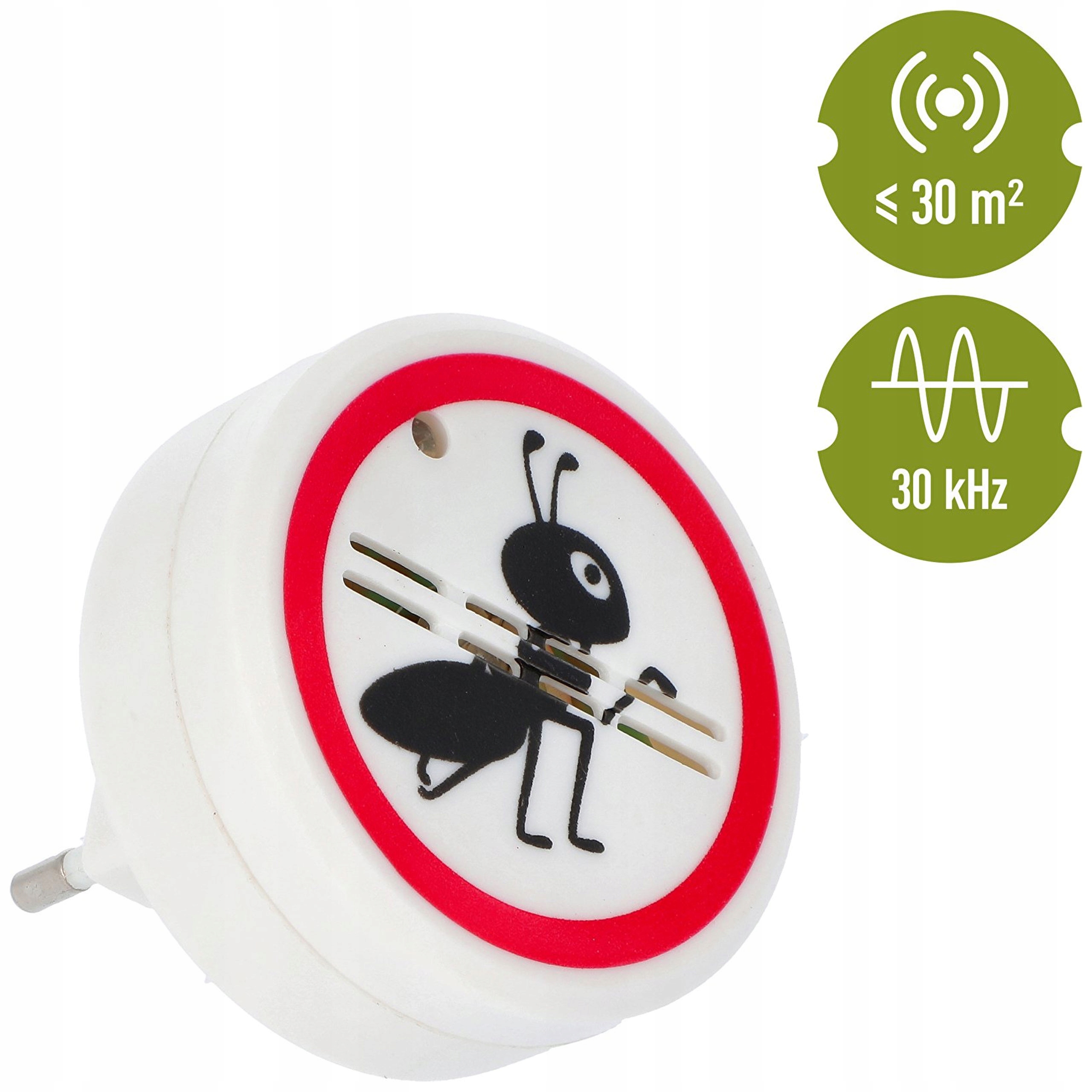 ULTRADŹWIĘKOWY ODSTRASZACZ MRÓWEK do 30m BIOWIN