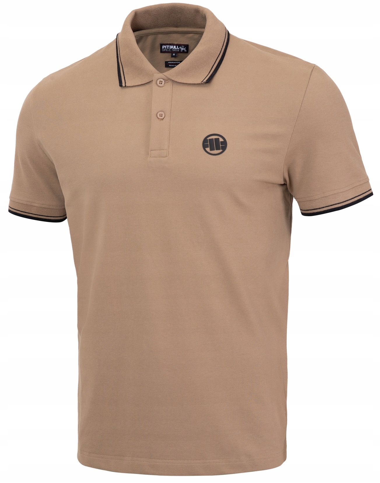 Tričko Pánské Polo Pitbull West Coast Pique Stripes Regular Bavlna L