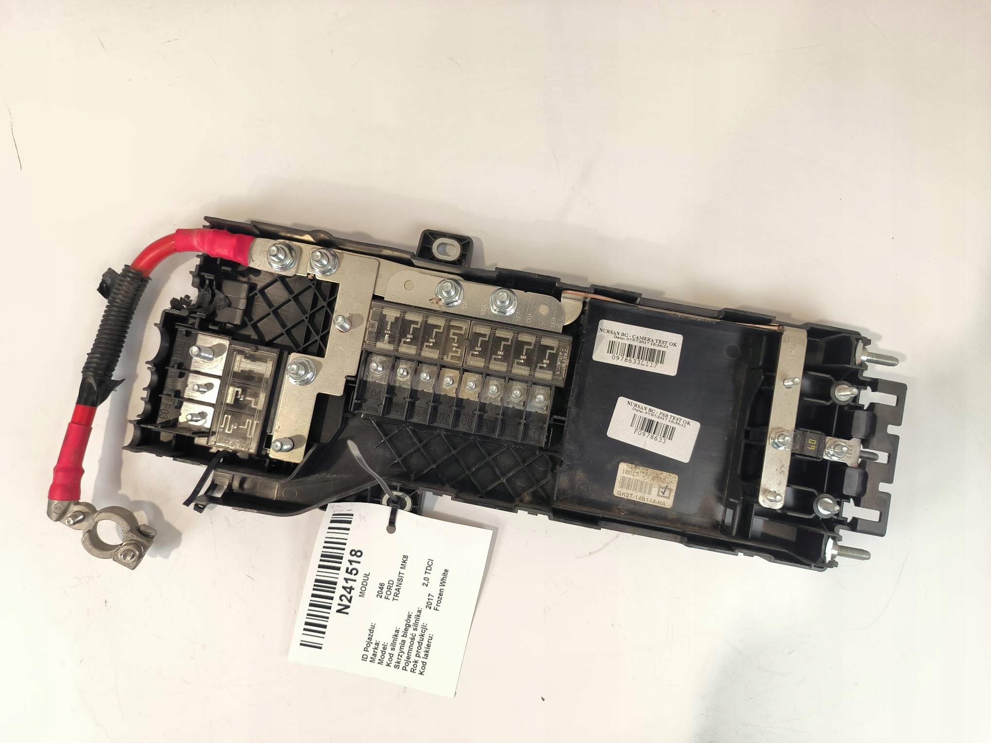 module GK2T-14B144-HA FORD TRANSIT MK8