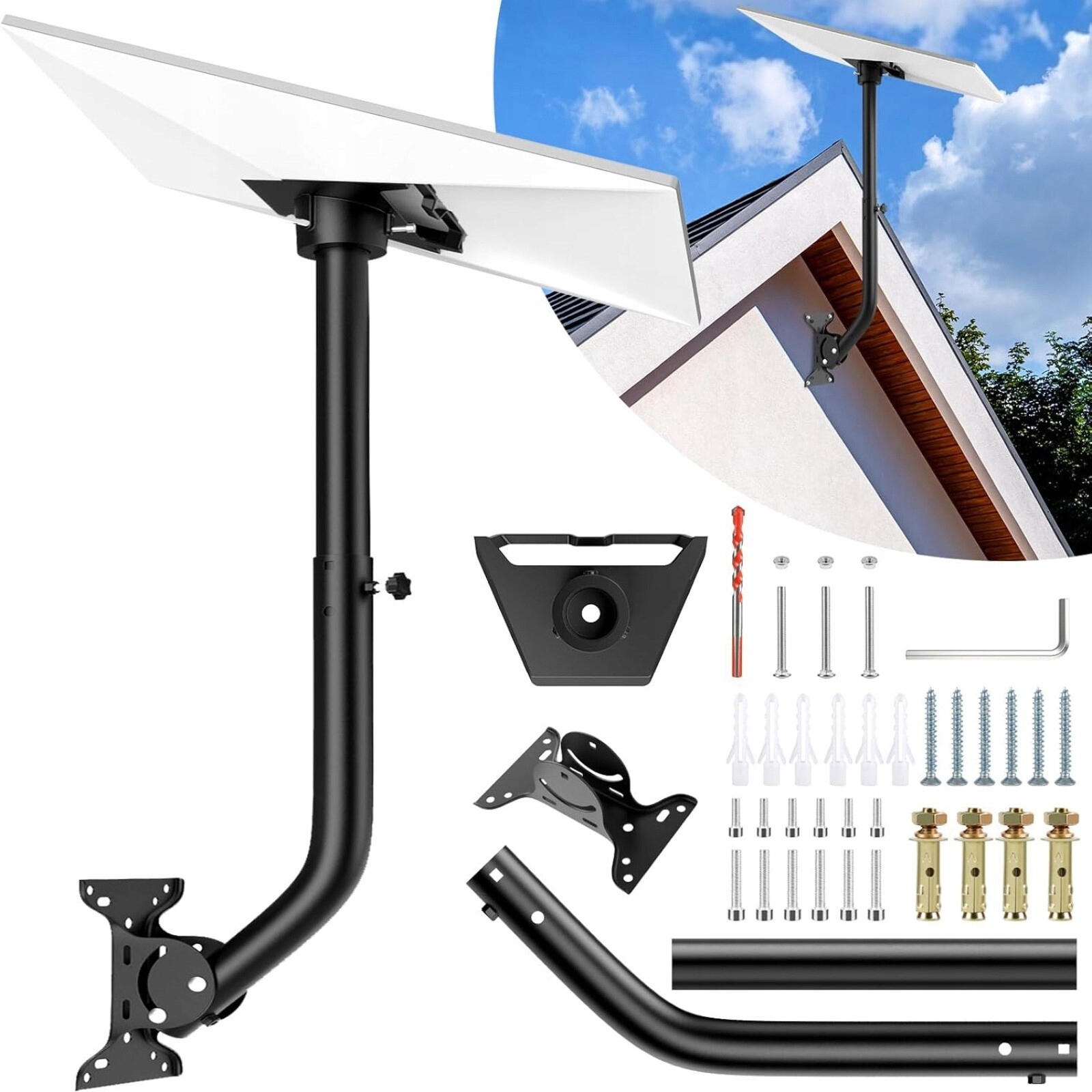 Držák Starlink Gen 3 Střešní Nástěnný Vertikální Nastavitelný, Pevný, Pevný