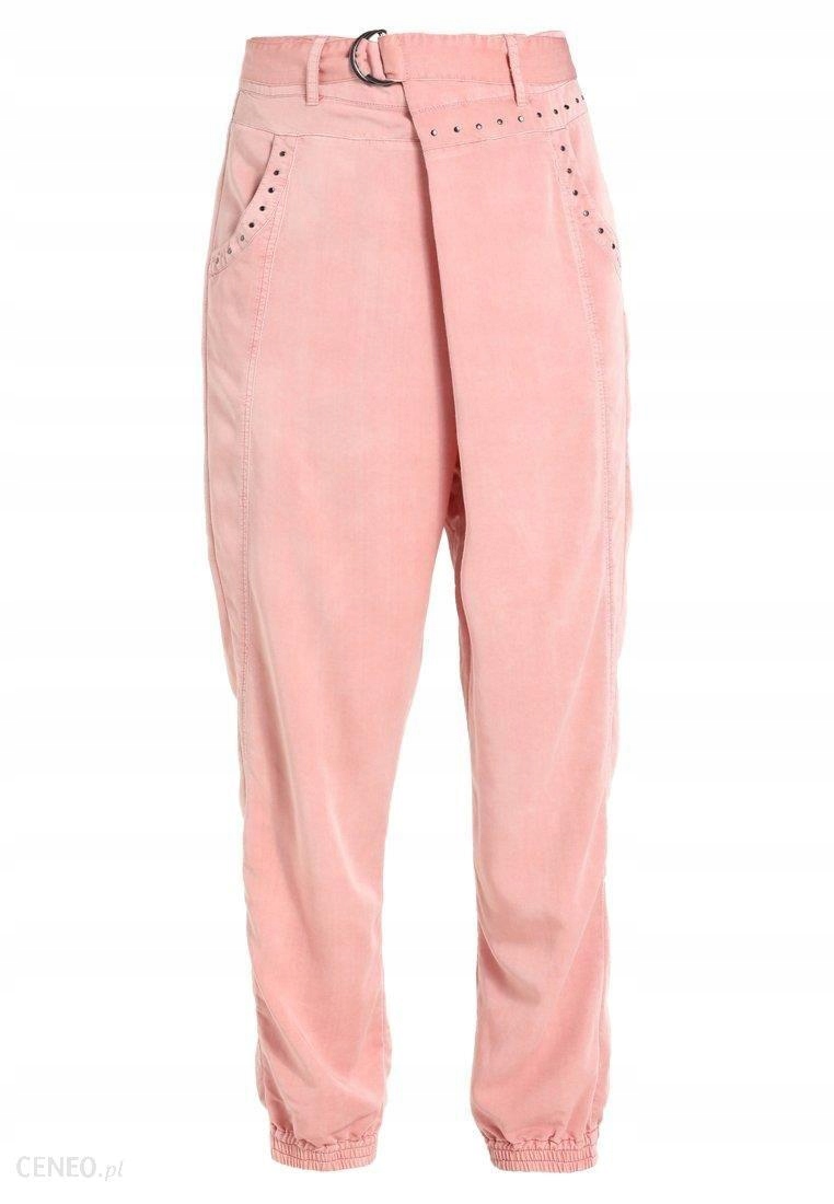 Cream Růžové Ležérní Kalhoty 38