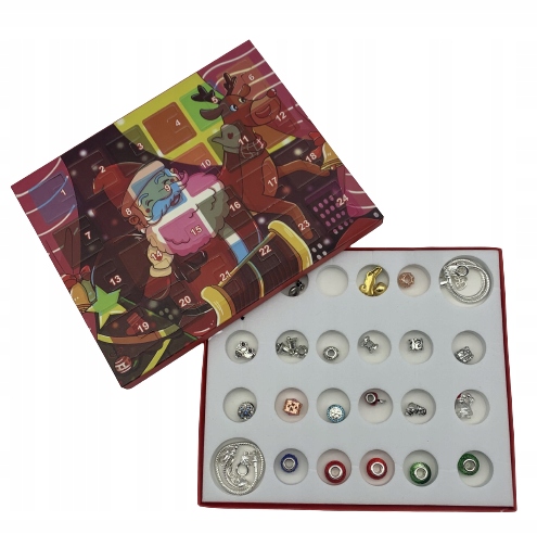 KALENDARZ ADWENTOWY BRANSOLETKA BIŻUTERIA PREZENT EAN (GTIN) 9095419515642