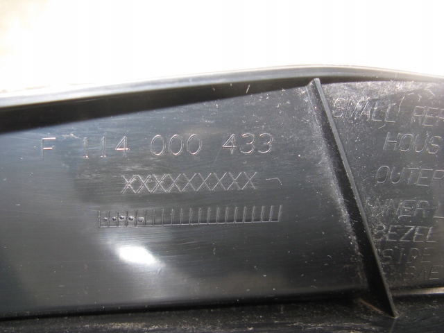 light left rear part SUZUKI KIZASHI