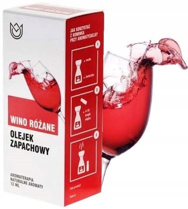 

Wino Różane Olejek Zapachowy Aromaterapia 12ml