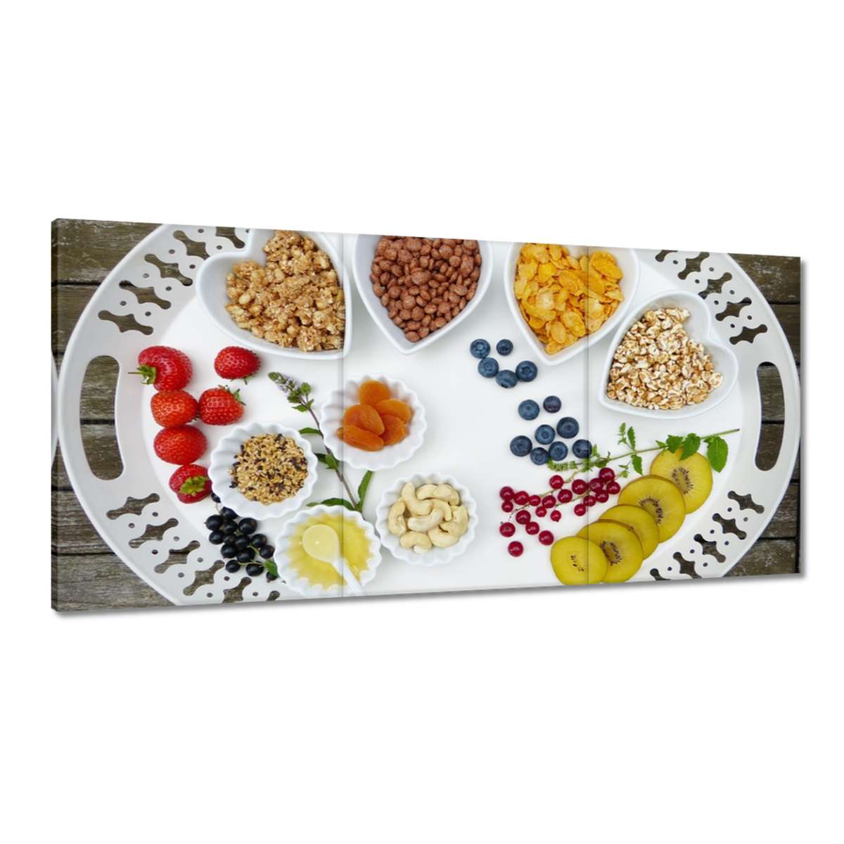 Obrazy 180x90 Zdravé raňajky Mussli