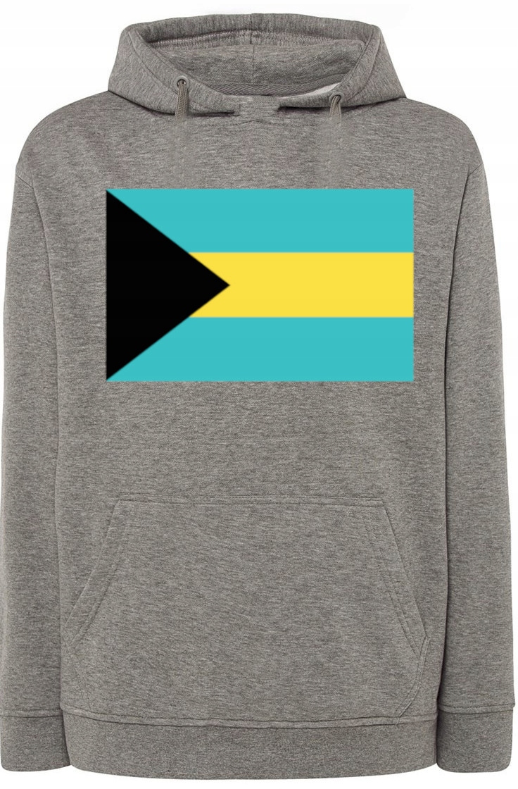 Bahamy Pánská Mikina Vlajka Kapuce r.XXL