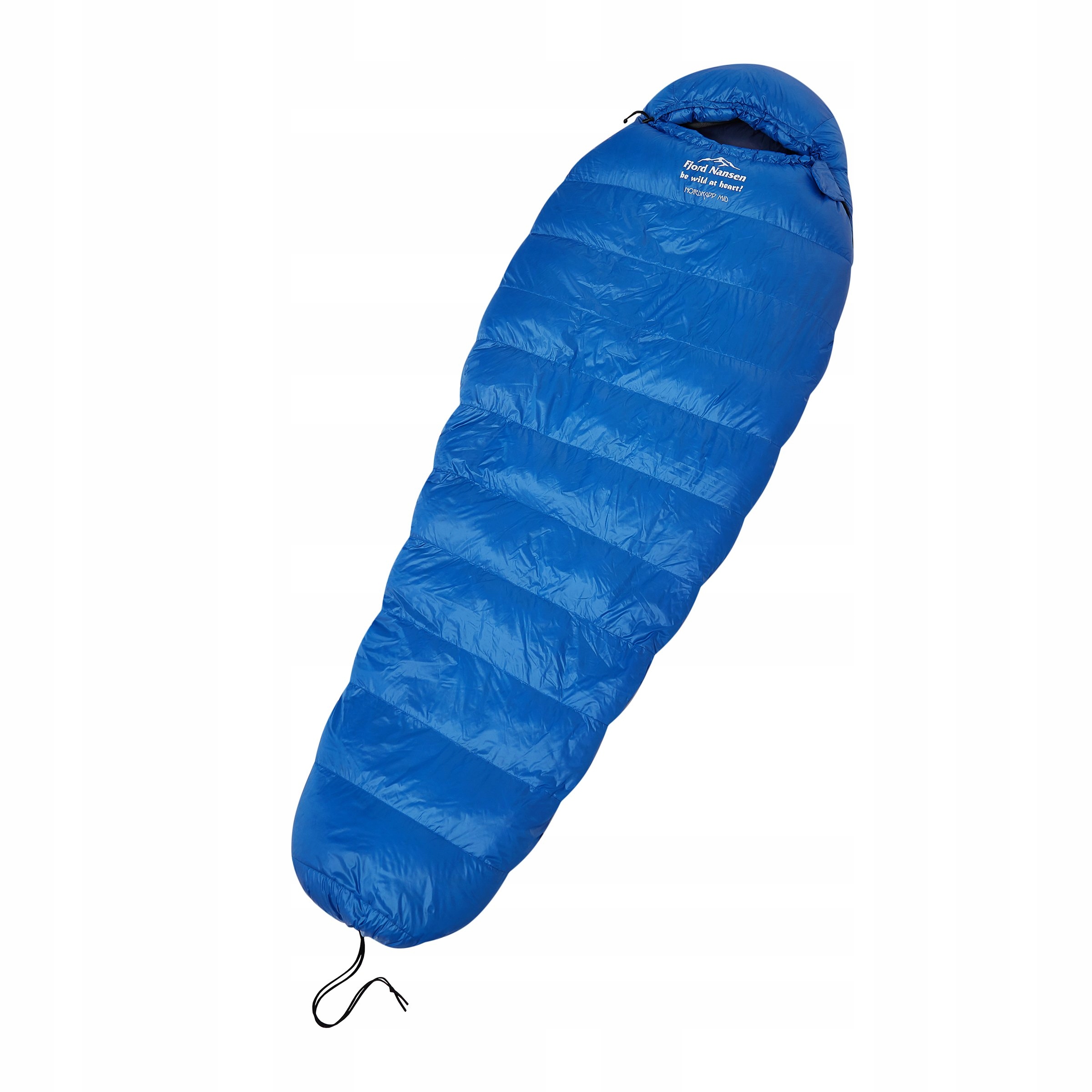 Turistický péřový spací pytel mumie Fjord Nansen Nordkapp 300 MID 650 g levý