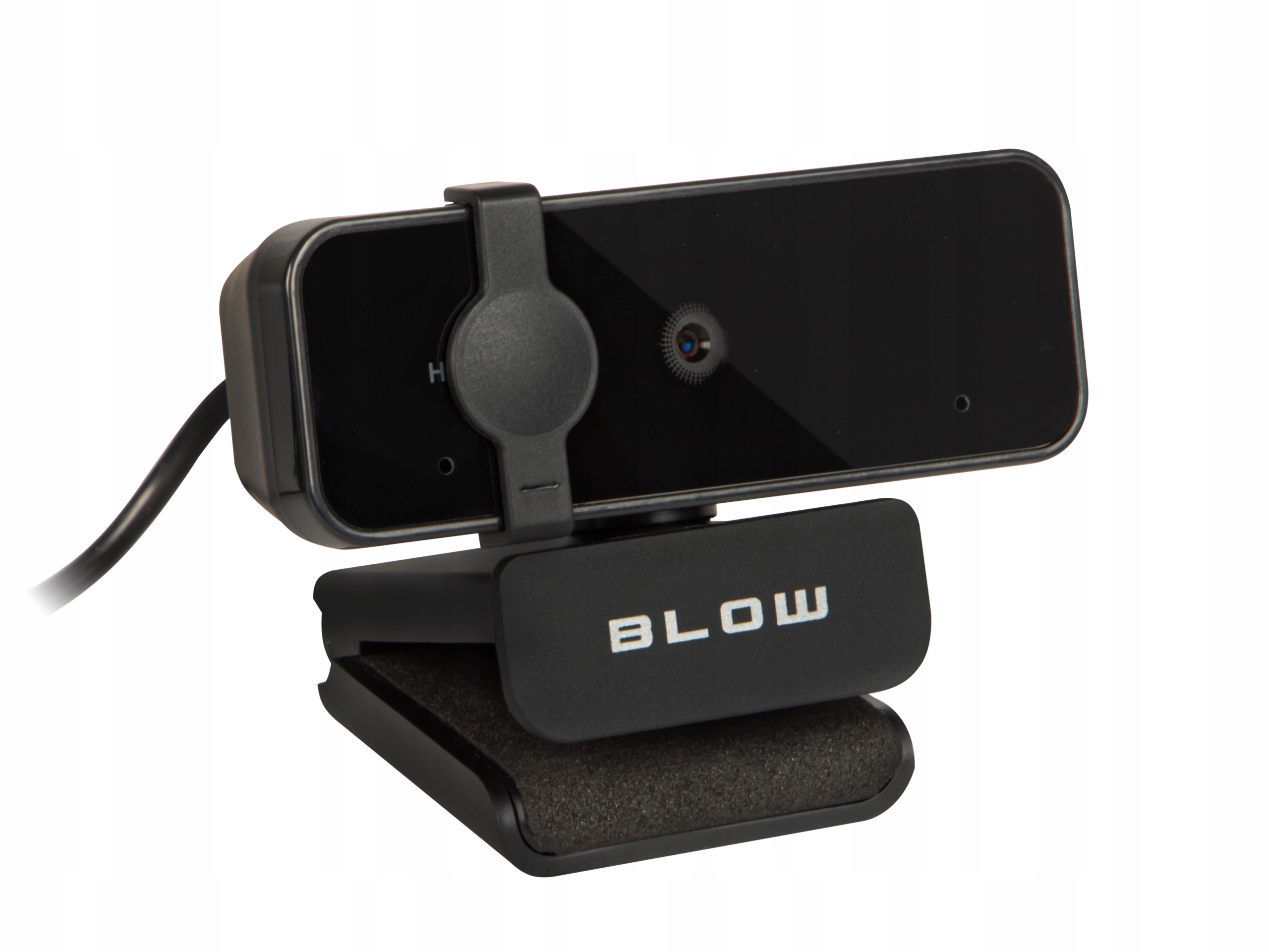 KAMERA INTERNETOWA KAMERKA DO KOMPUTERA Z MIKROFONEM ZAŚLEPKA FULL HD 1080p Model Gold Eye