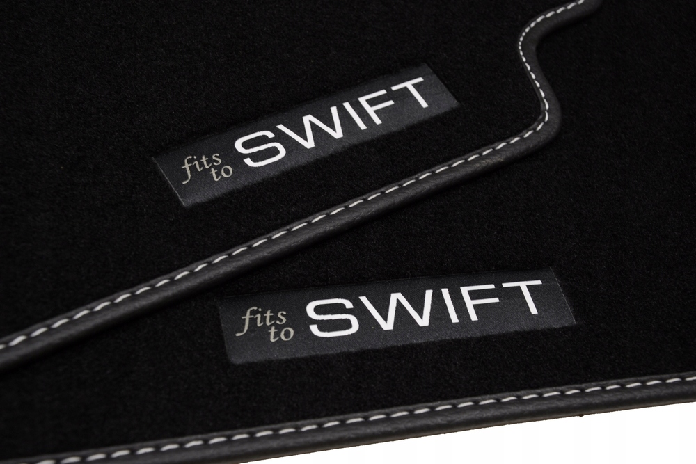 Suzuki Swift 2010-2017 Dywaniki Welurowe Podgumowane