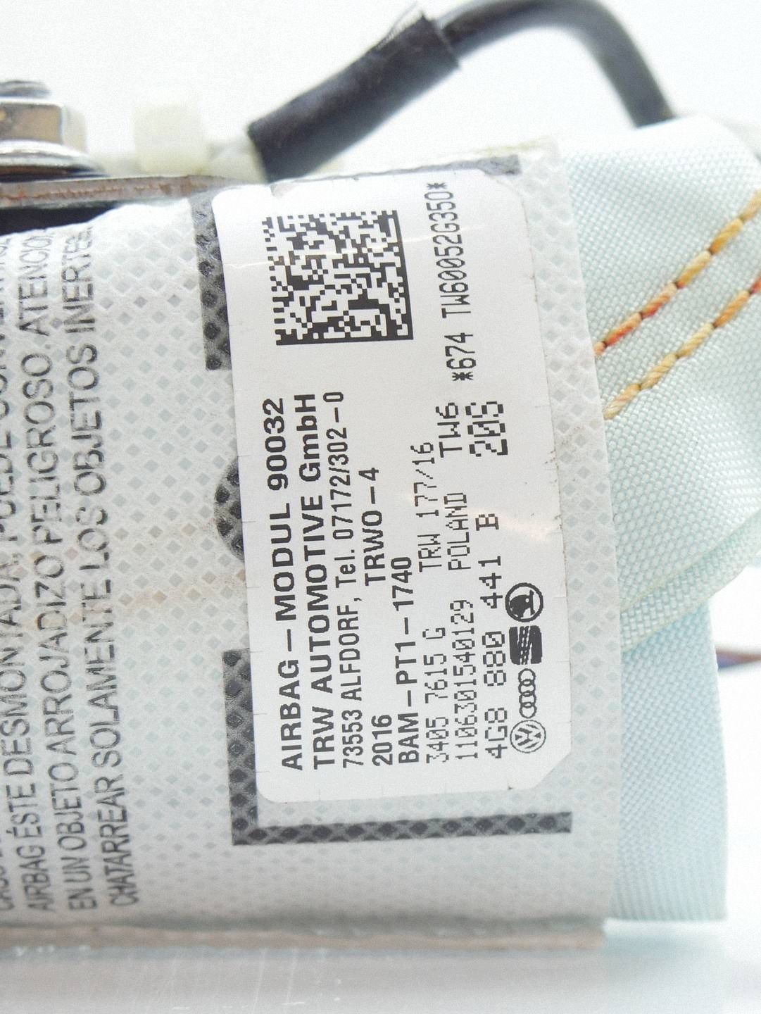 airbag luft airbag sitz links AUDI A7 4G 4G8880441B