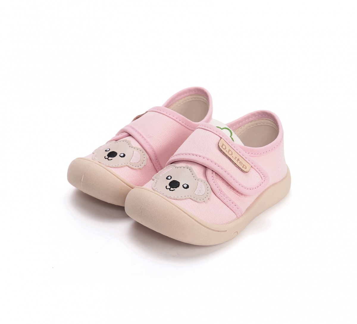 Tenisówki trampki D.d.step C100-61963D Baby Pink na rzep roz.22