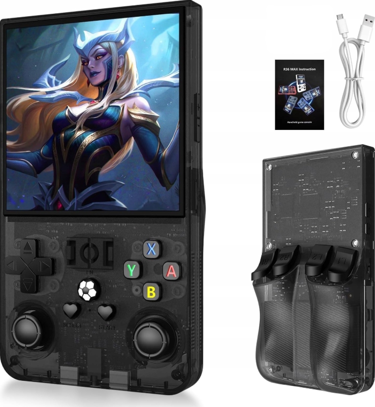 Konsola R36MAX Retro 4" Ips 4000mAh RK3326 Portable Przenośna W podróż
