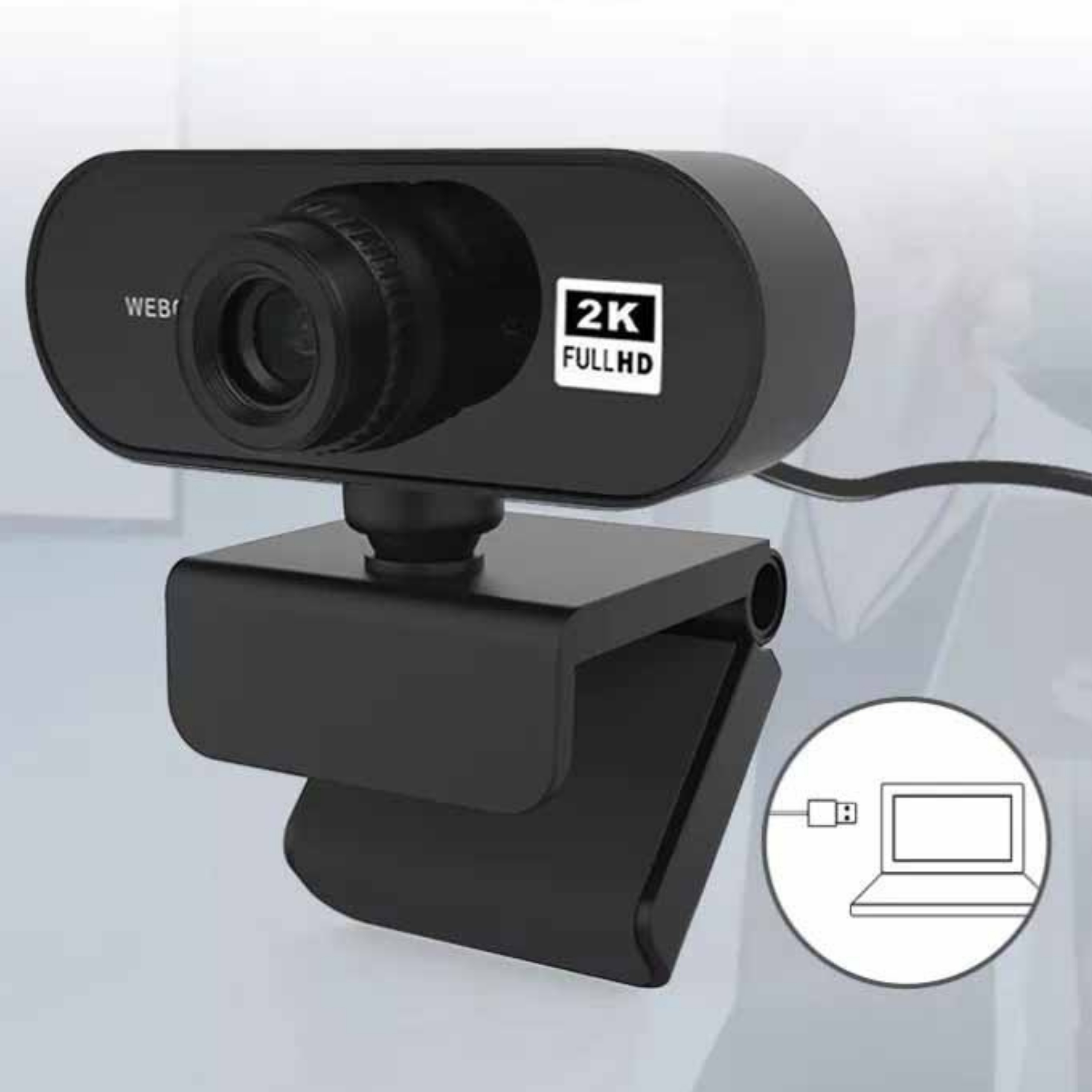 KAMERA INTERNETOWA FULL HD PRO WEBCAM MIKROFON Wbudowany mikrofon Tak