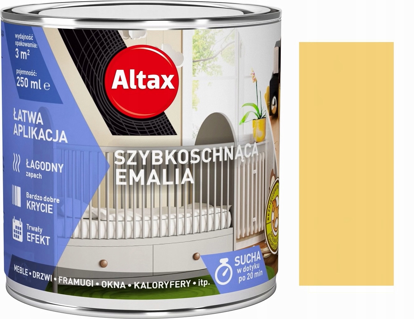 ALTAX EMALIA SZYBKOSCHNĄCA PINIA 0.25L
