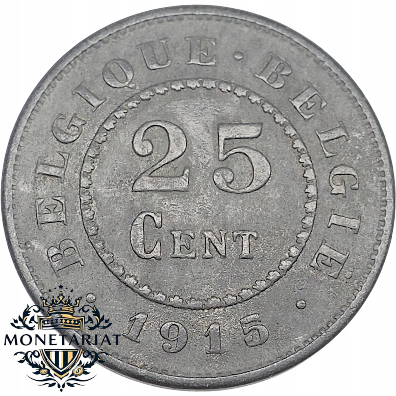 25 CENTYMÓW 1915 BELGIA