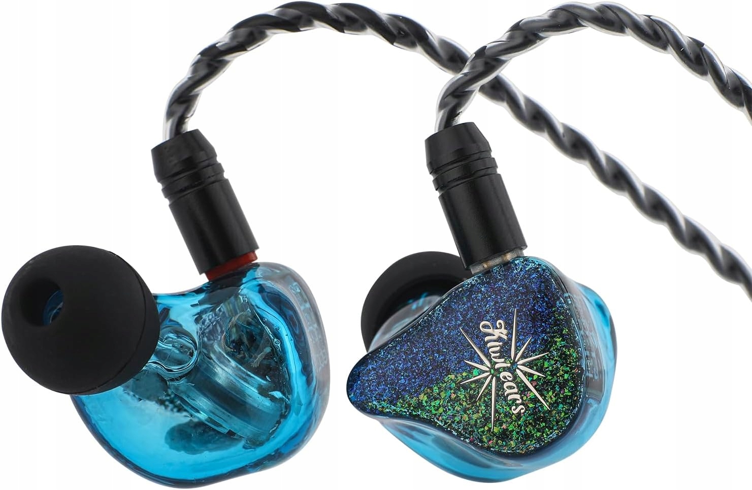 Sluchátka Do Uší Linsoul Kiwi Ears Forteza Hifi Hybridní Iem 1BA 2DD