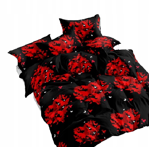 

Komplet Pościeli 140x200 Serce Serduszko Motylki