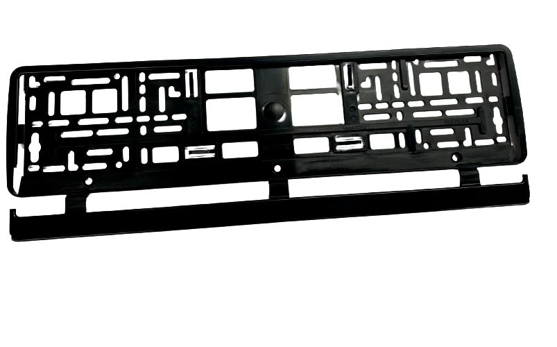 Ramka Ramki Czarna Pod Tablice Rejestracyjne Ue Koszyczek Uchwyt Tablicy