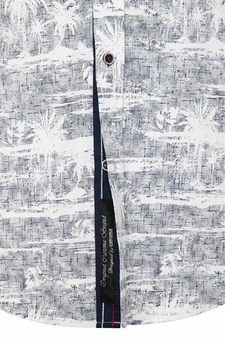 ELEGANCKA MĘSKA KOSZULA PALMY CARISMA - XXL Marka Carisma