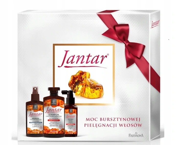 

Jantar Zestaw Odżywka Wcierka + Szampon + Mgiełka