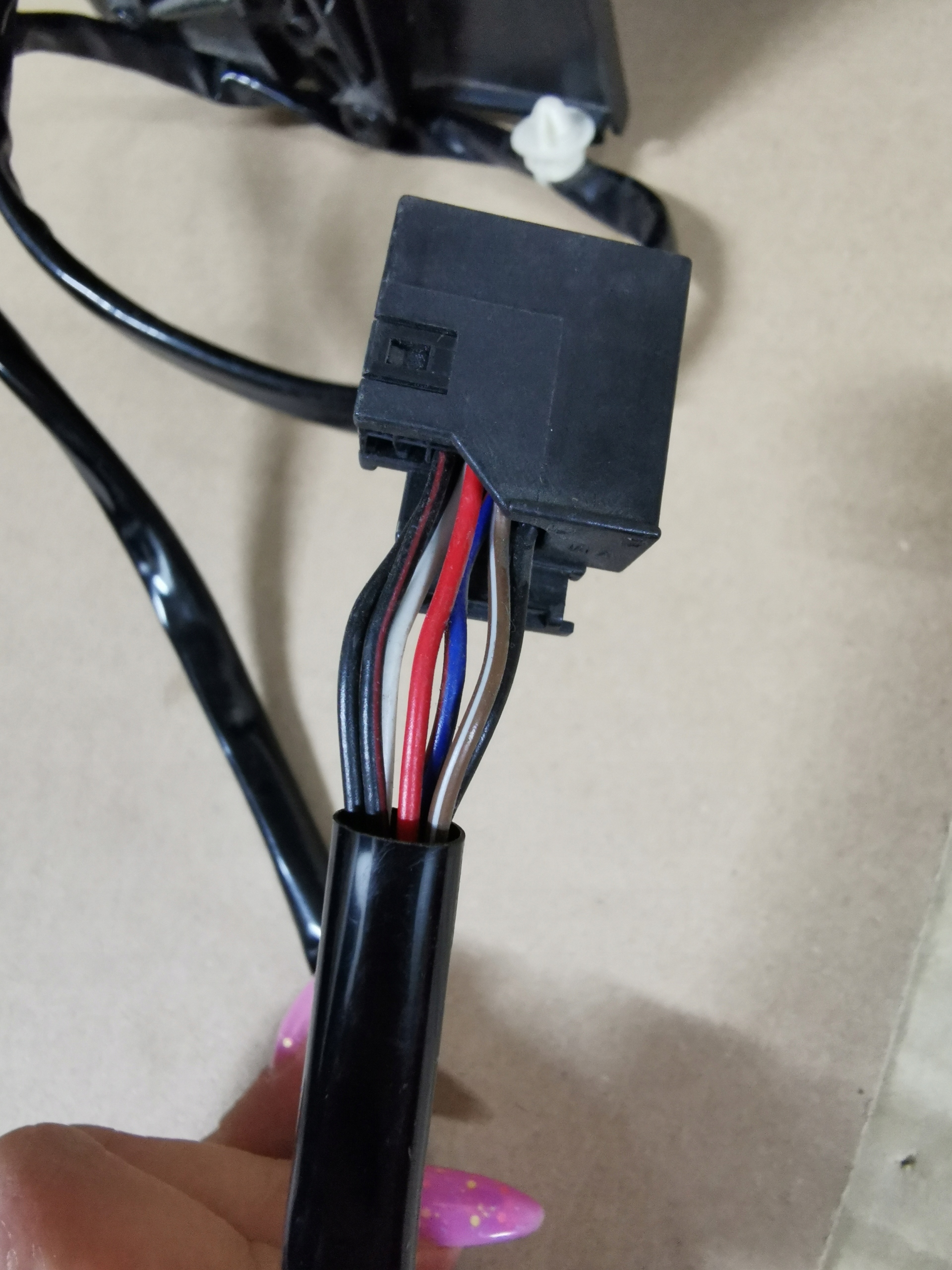 зеркало правое vw Golf 5 V 7pin