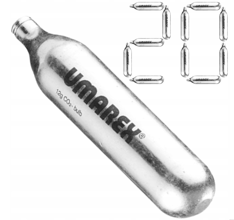 20x Umarex nabój kapsuła CO2 12g Do Wiatrówka Asg Śrutu Zestaw