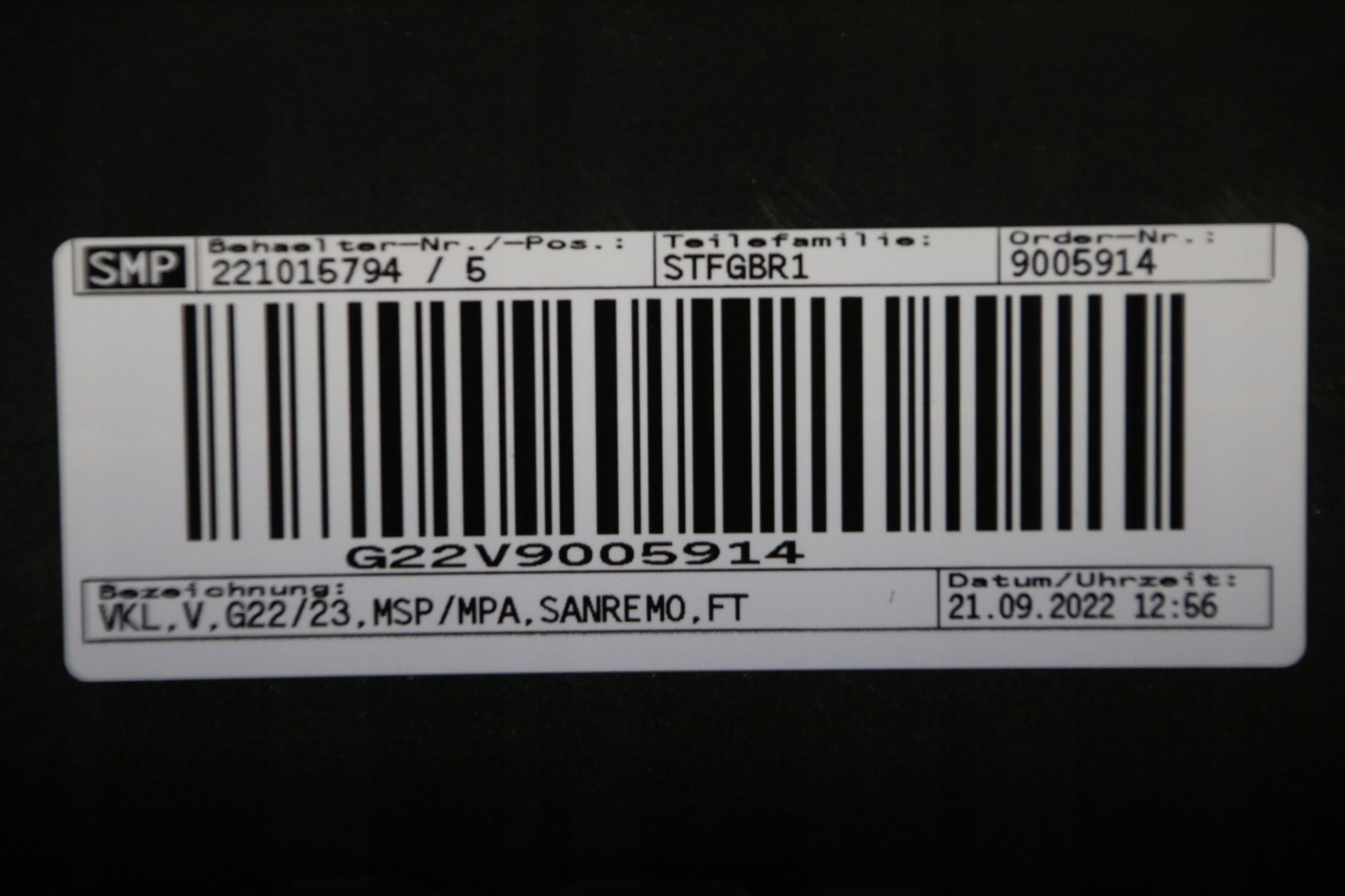BMW 4 G22 G23 m-packet bumper front front C4E
