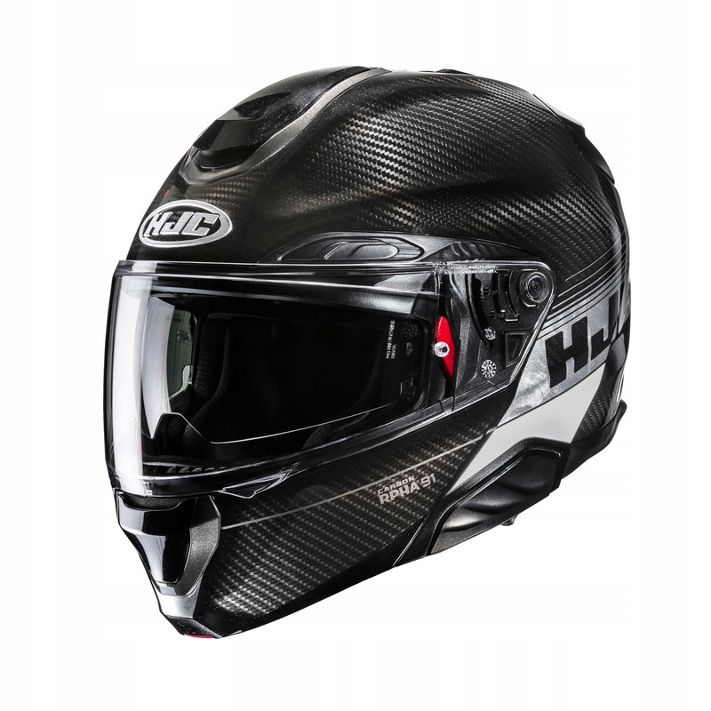 Motocyklová Prilba Hjc RPHA91 Carbon Elig White L