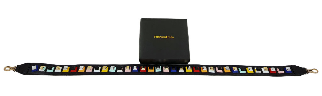 

Aztecki Kolorowy Pasek Do Torebki Piramidy 3D Hit