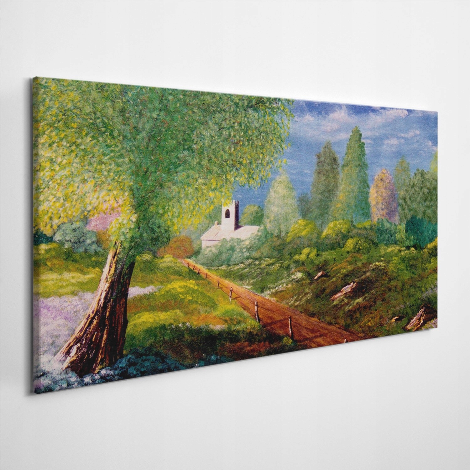 

Foto-obraz z zdjęciem Łąka Kwiaty Drzewa 100x50 cm