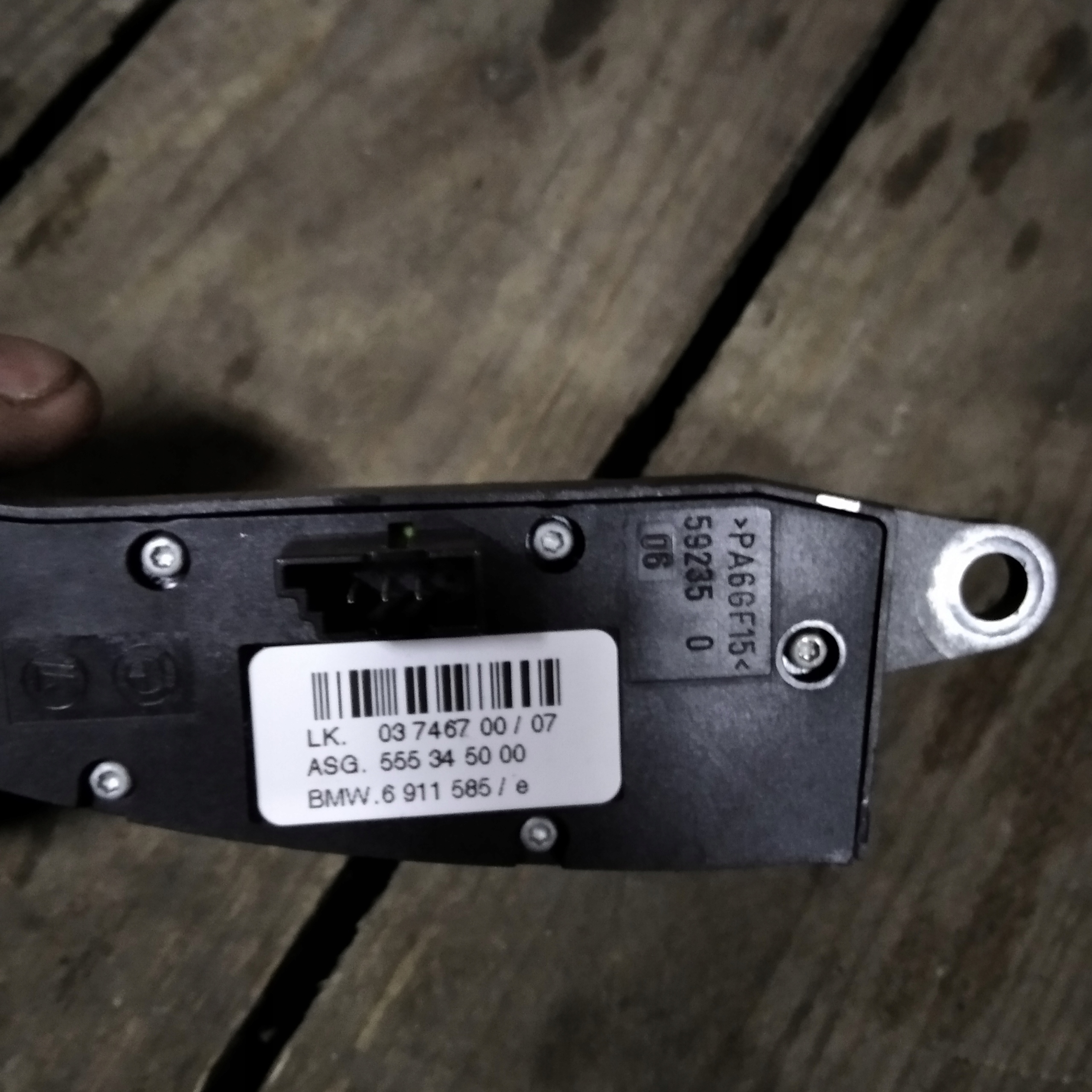 switch MULTIFUNKCJI left BMW E65 7 6911585