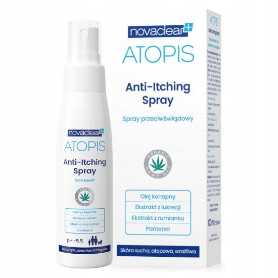 NovaClear ATOPIS SPRAY PRZECIWŚWIĄDOWY 100ml
