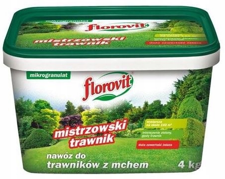 

Nawóz Mech-Żelazo do Trawnika z Mchem 4kg Florovit