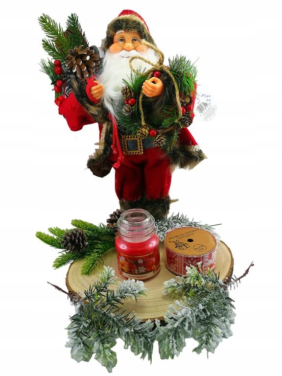 ZAPACHOWA ŚWIECA / CHRISTMAS CAKE / ŚWIĘTA Materiał inny