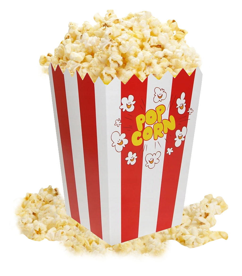 

Opakowanie na Popcorn 10,5 x 20 x 13 cm poj 3 L