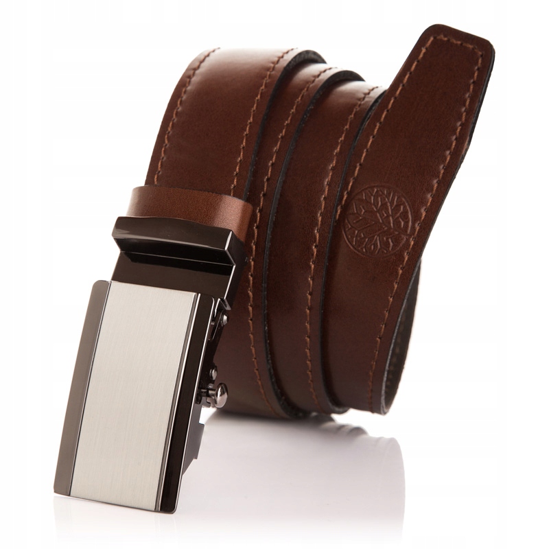 Skórzany Pasek Męski Automat Klamra Betlewski 115