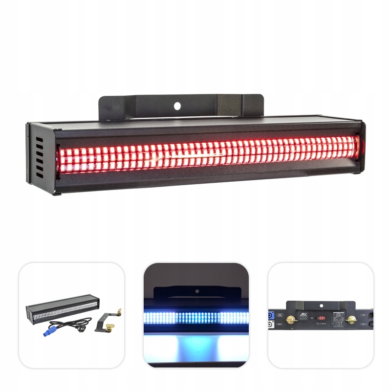 Belka listwa oświetleniowa 144 LED RGB DMX