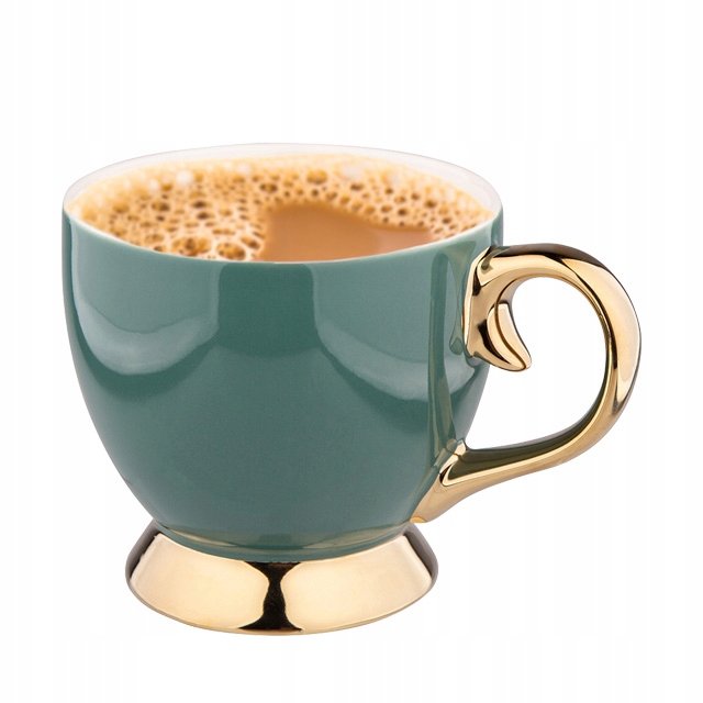 

Filiżanka Glamour porcelana Aurora Gold Duży Kubek