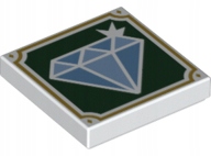 

Lego 3068bpb1323 2x2 Tile Diament Nowa (1g)