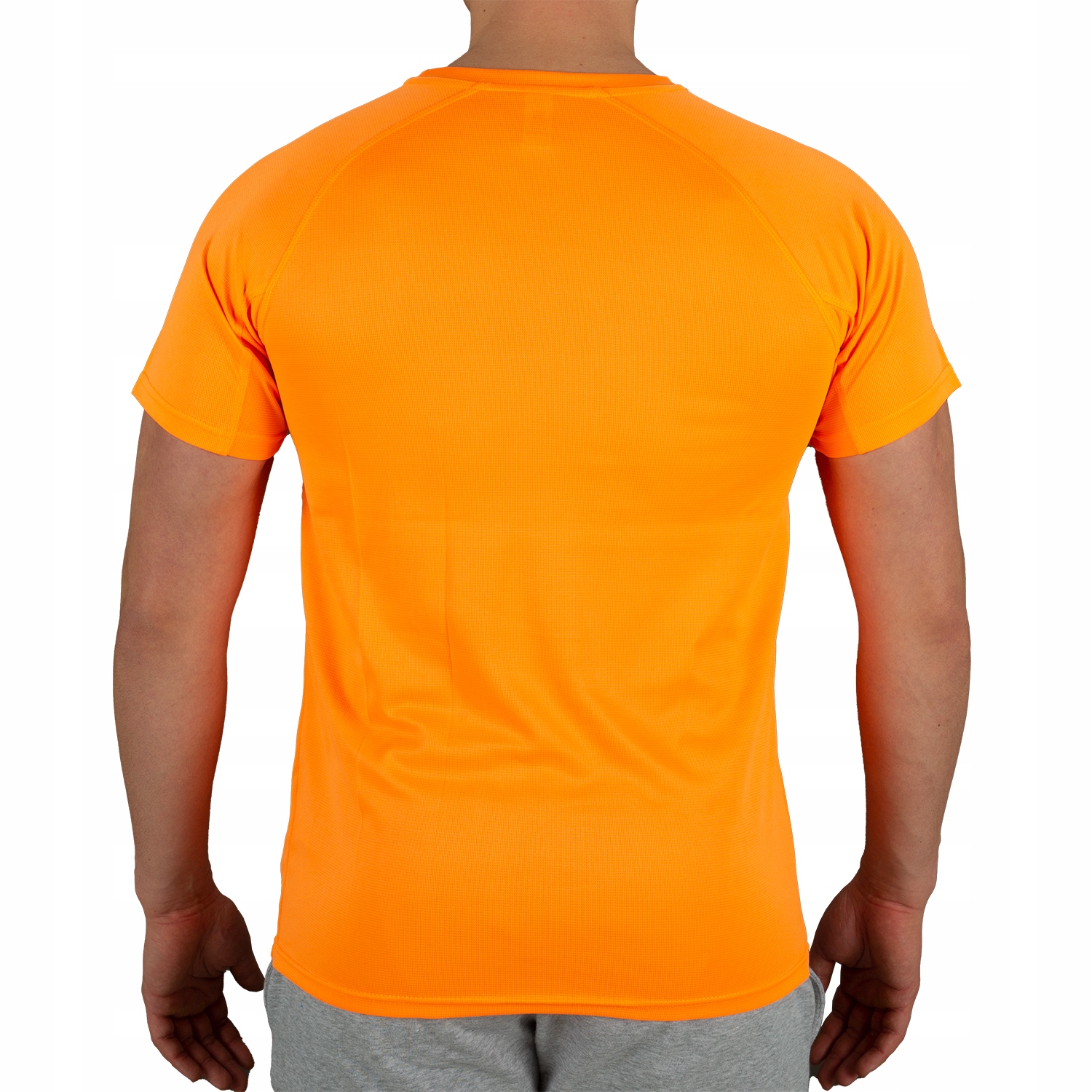 KOSZULKA DO BIEGANIA TERMOAKTYWNA Koszulki fitnes Dekolt okrągły