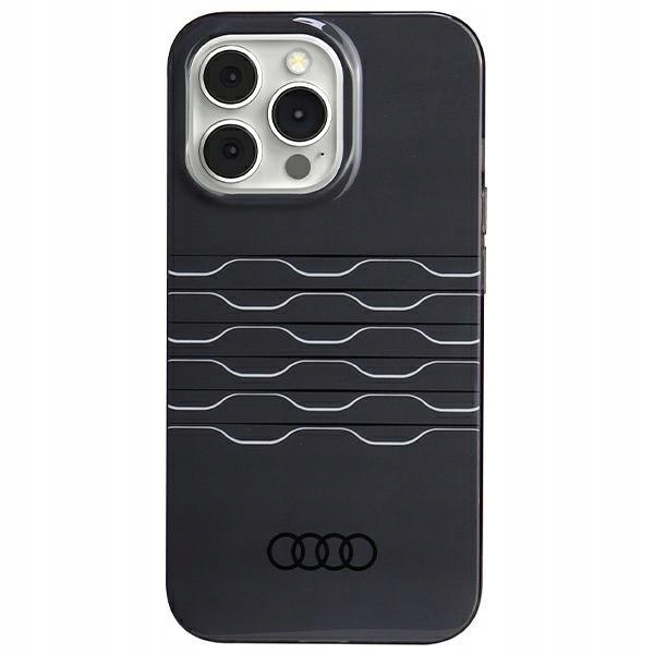 Audi IML MagSafe Case iPhone 13 Pro Max 6.7" czarny/black hardcase Au-