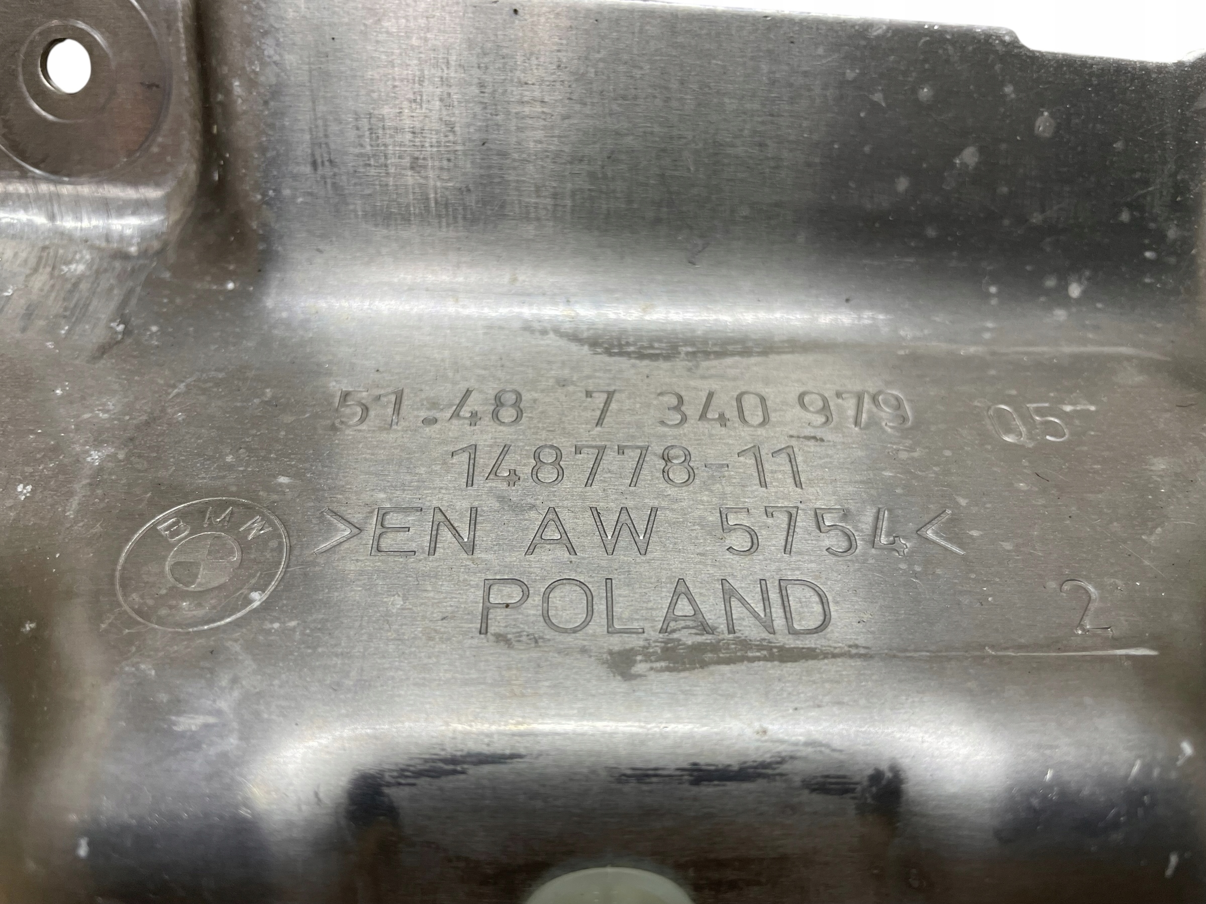 cover IZOLACJA TERMICZNA gearboxes left BMW 3 G20